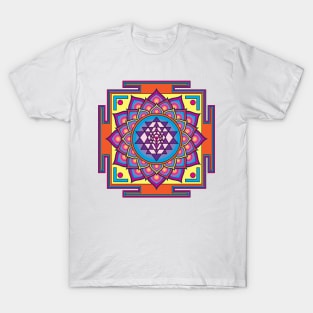 Sri Yantra Mandala T-Shirt